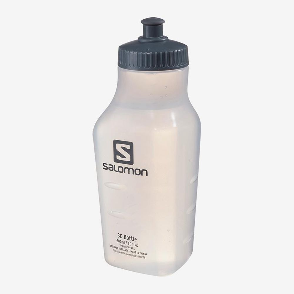 Salomon 3D BOTTLE 600ML Mochila Trail Running Mujer - Blancas - Colombia (15637-GSTO)